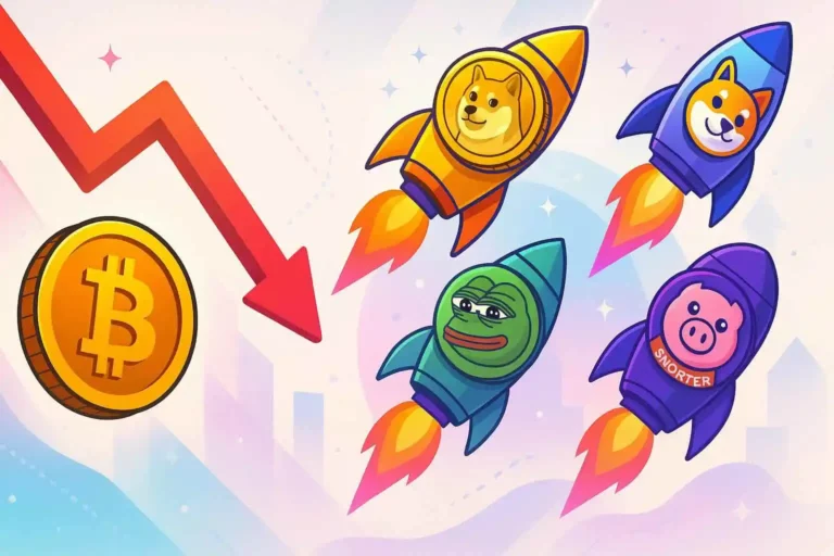 Dump de Bitcoin: memecoins explosivos a vigilar
