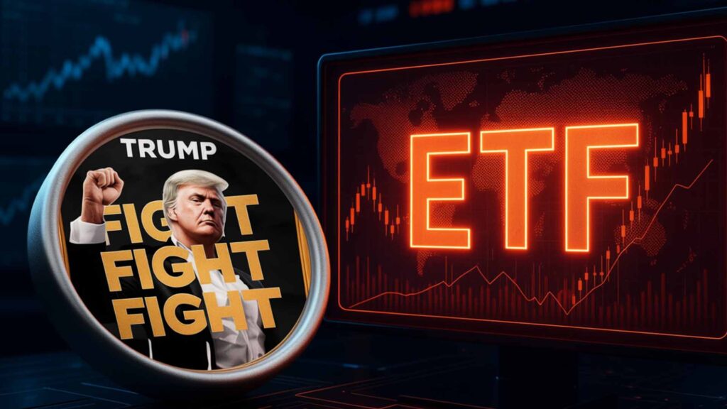 Trump Coin ETF зарегистрирован в DTCC, поскольку ставки на политические криптовалюты растут
