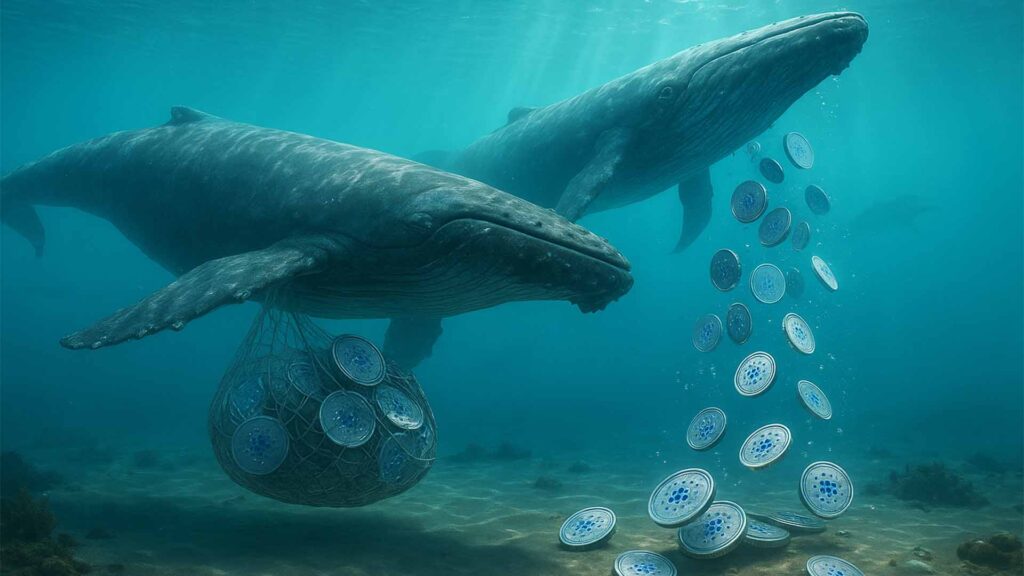 Cardano News: Whales Dump 350M Cardano in a Week; Is ADA’s Rally at Risk?