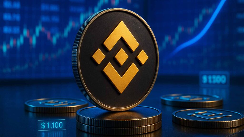 BNB Price Builds Momentum Near $1,100. Is $1,500 Next?