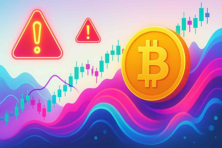 Excès de levier sur Bitcoin : signal d’alarme de l’analyse on-chain — liquidations en vue ?