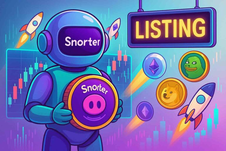 Snorter, listing imminent : bot de trading au cœur du boom des memecoins — vitesse & auto-trading