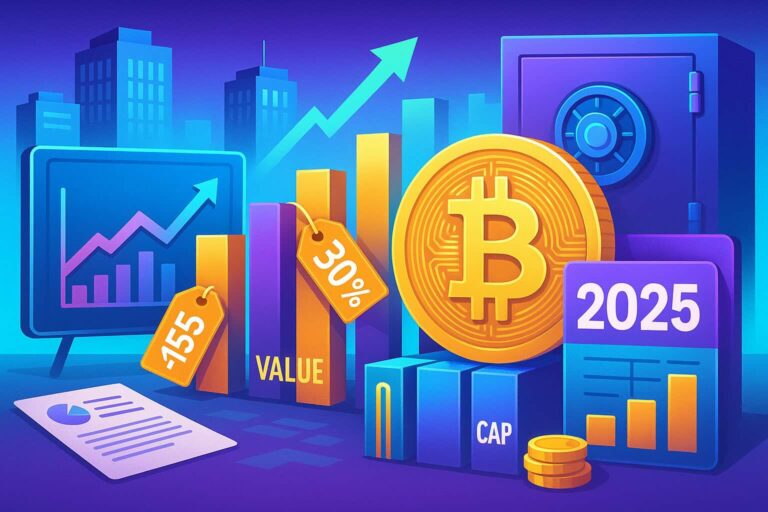 Bitcoin en trésorerie 2025 : caps boursières < valeur BTC — discounts analysés, tableau comparatif