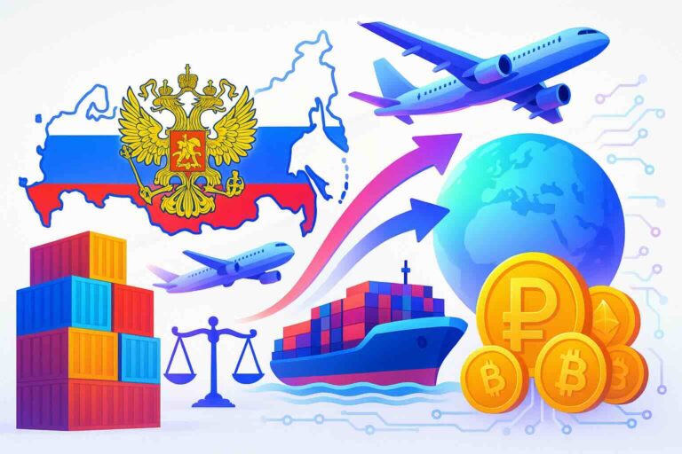 Crypto Russie : vers la légalisation des cryptos pour le commerce extérieur — enjeux et calendrier