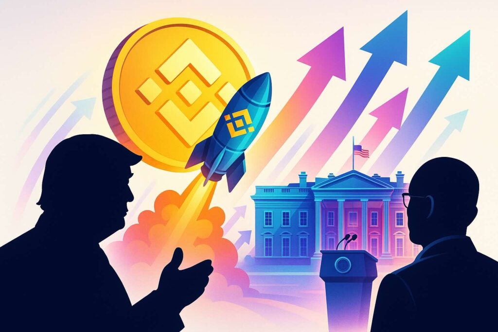 BNB explose : l’effet CZ + Trump relance le bull run
