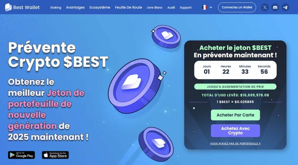 Acheter Best Wallet Token