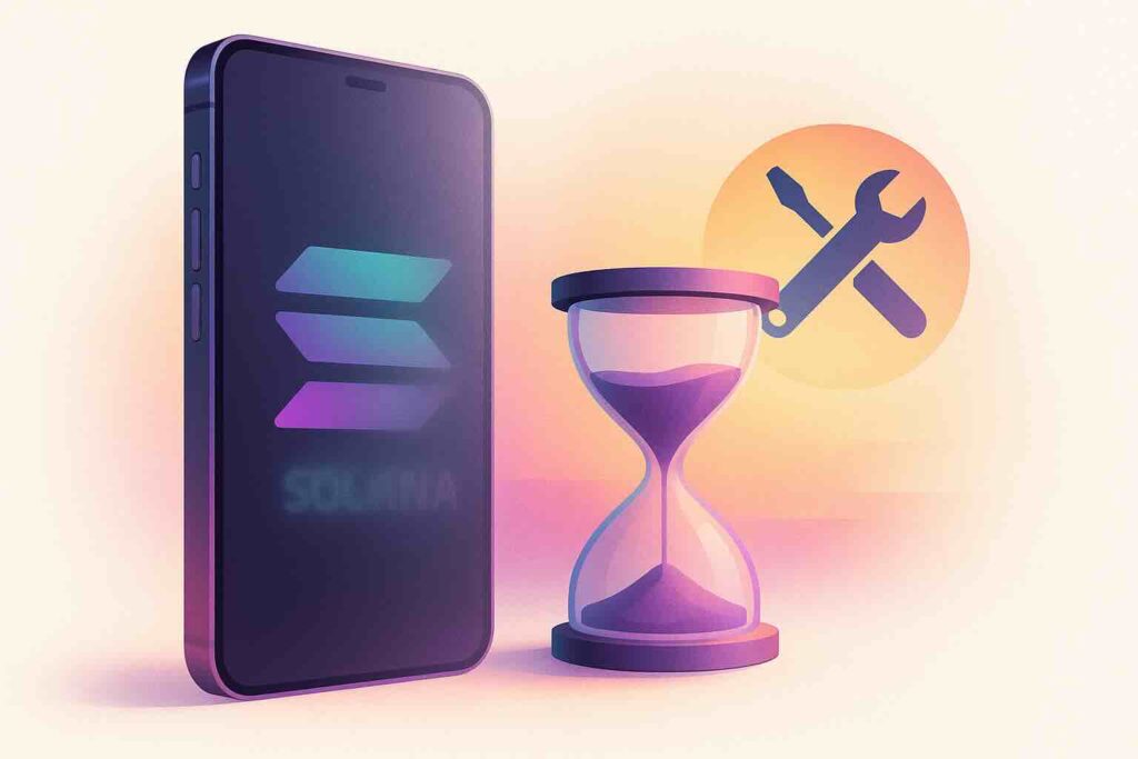 Solana Mobile : fin du support pour le Saga
