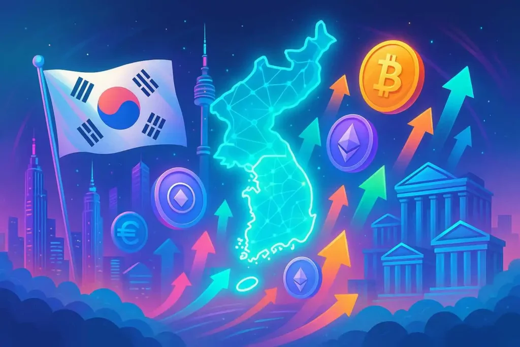Corea del Sur: el nuevo motor del mercado cripto mundial