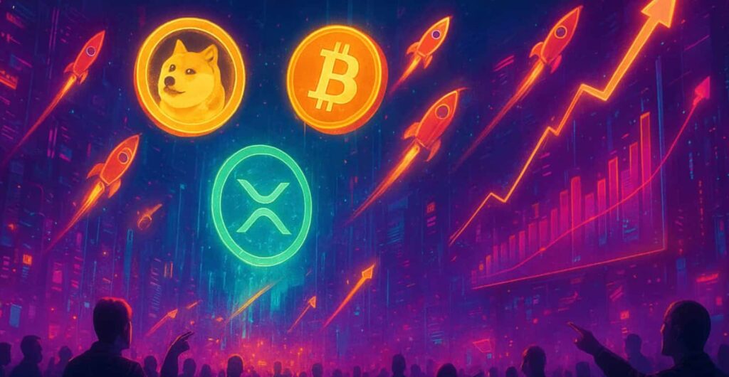 Vuelven los minoristas y reavivan las meme coins