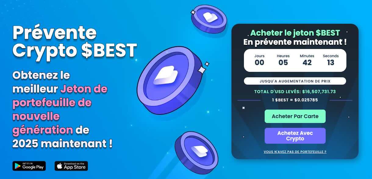 Acheter Best Wallet Token en prévente