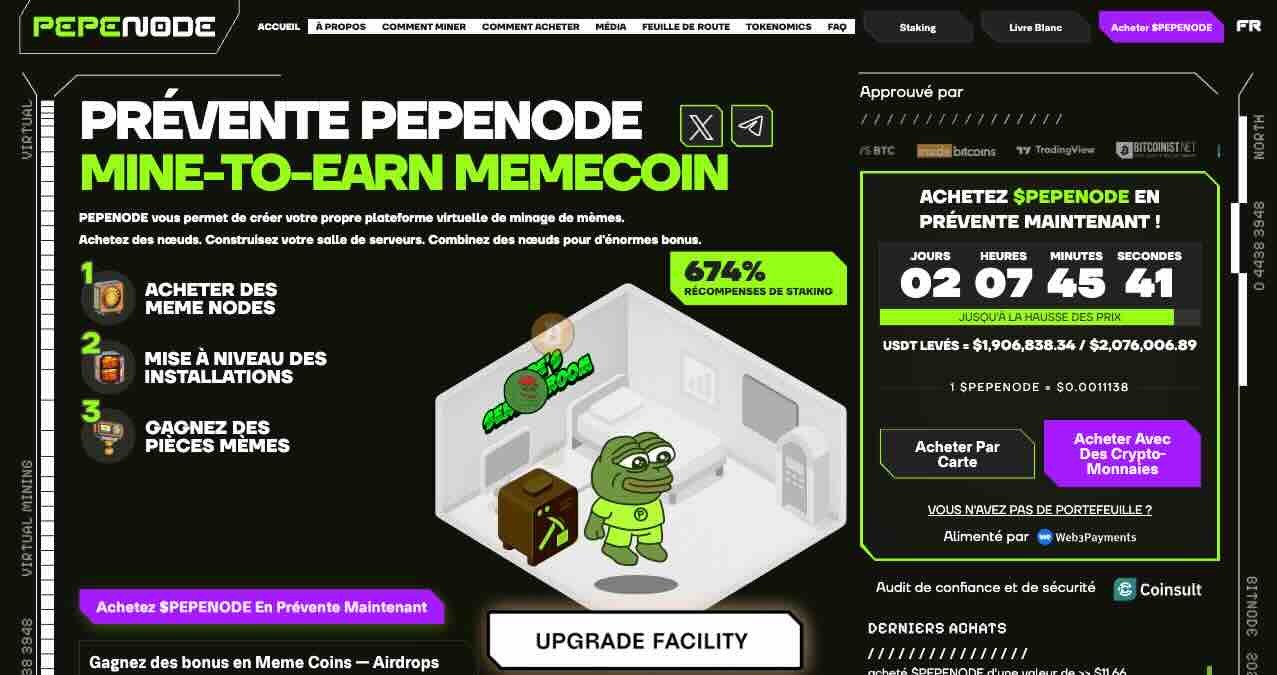 Acheter Pepenode en prévente