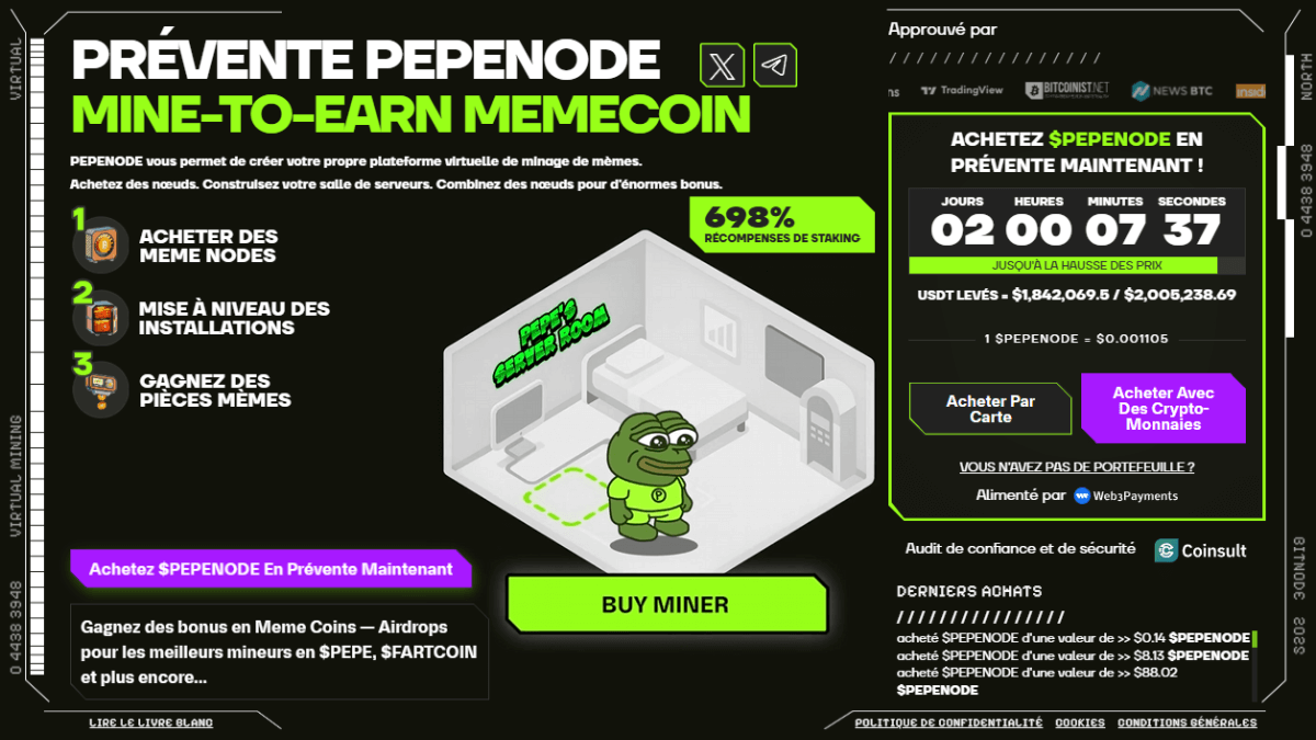 Acheter PepeNode