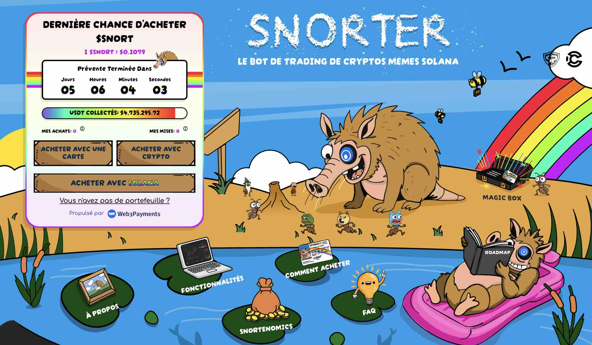 Acheter Snorter Token