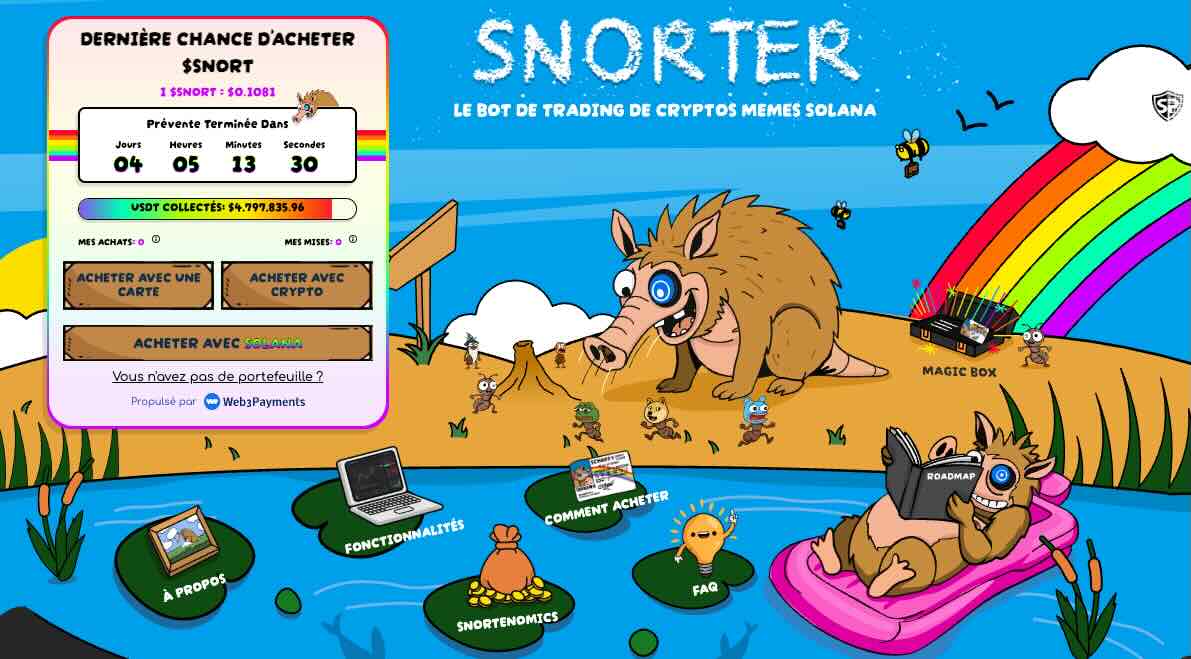 Acheter $SNORT en prévente