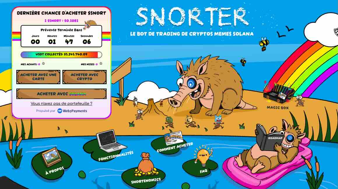 Acheter $SNORT en prévente