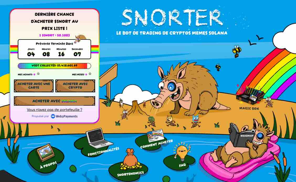 Acheter $SNORT en prévente