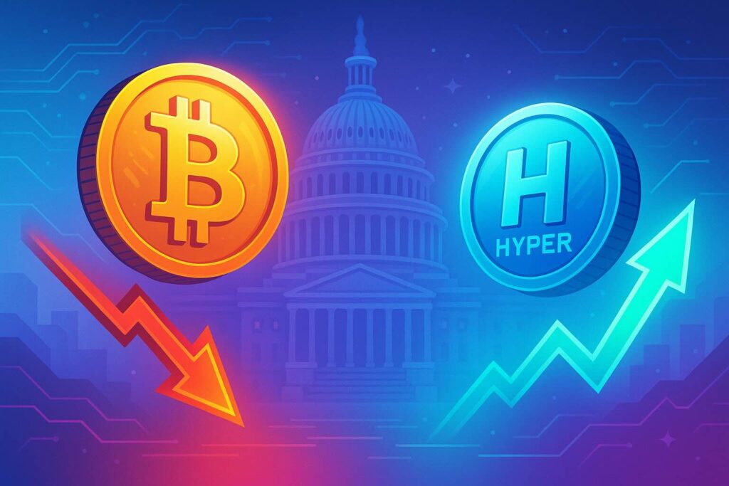 Shutdown US terminé : Bitcoin corrige, Bitcoin Hyper séduit