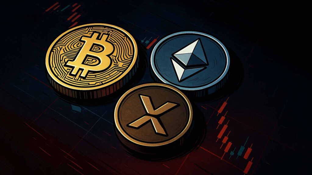 Crypto Liquidations Top $1.35 Billion as Bitcoin, Ethereum, and XRP Set New Lows