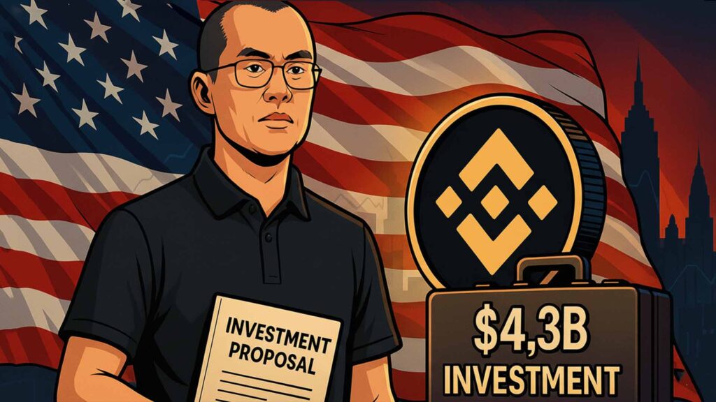 Binance CZ: Will Invest $4.3B in the US if Gov Refunds $4.3B Fine