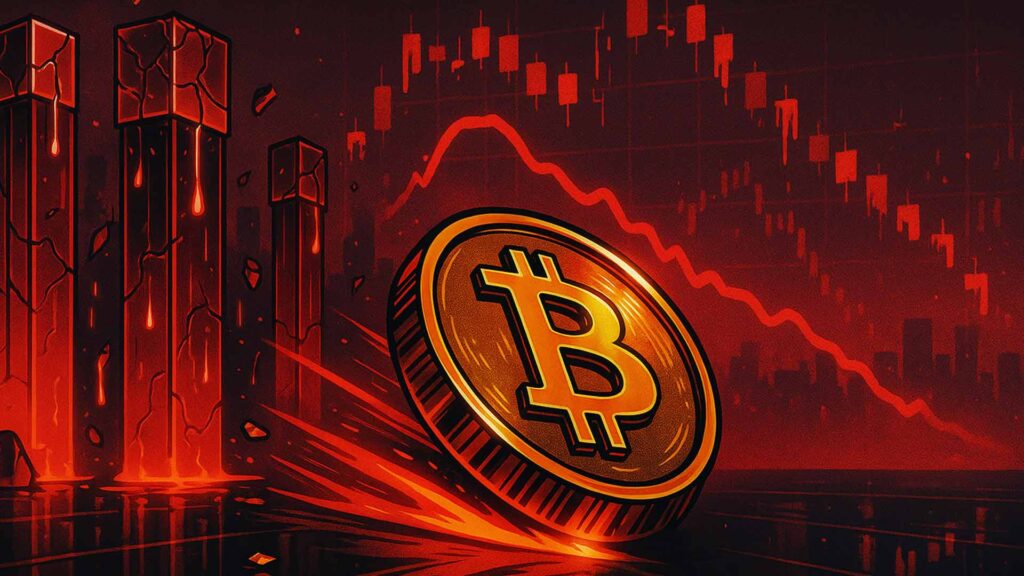 Bitcoin Price Slides Toward $82K as $1.9B Long Liquidations Trigger Capitulation Talk