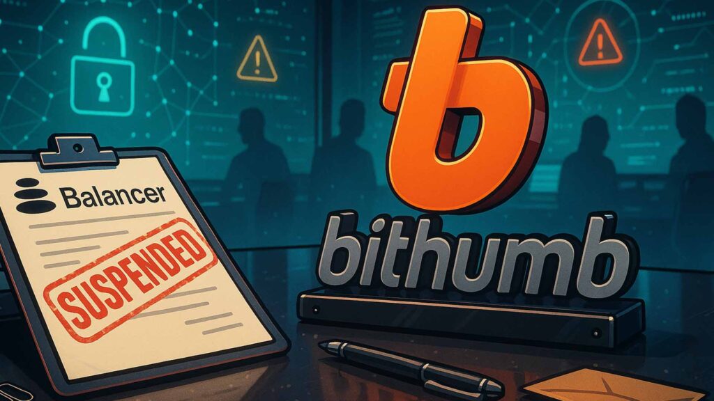 Bithumb Suspends Balancer With Withdrawals Amid Massive DeFi Hack
