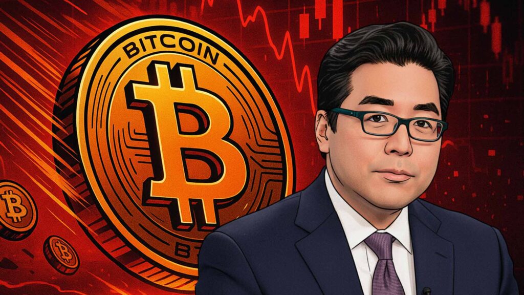 Tom Lee Blames Exchange Glitch, “ADL” as Bitcoin BTC Falls Under $86K Crash