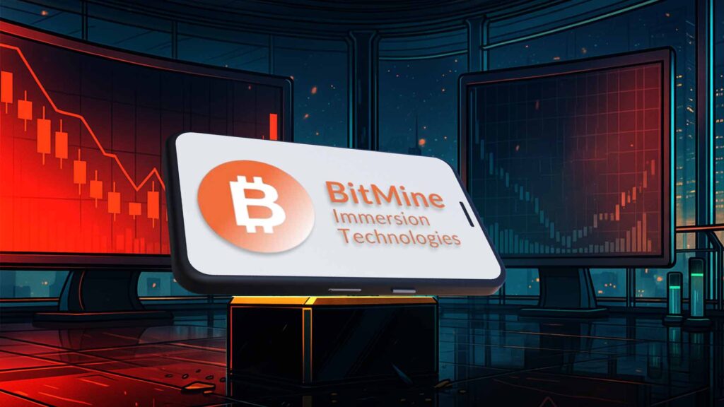 BitMine Stock Risks Drop as Rare Pattern Forms, NAV Slumps