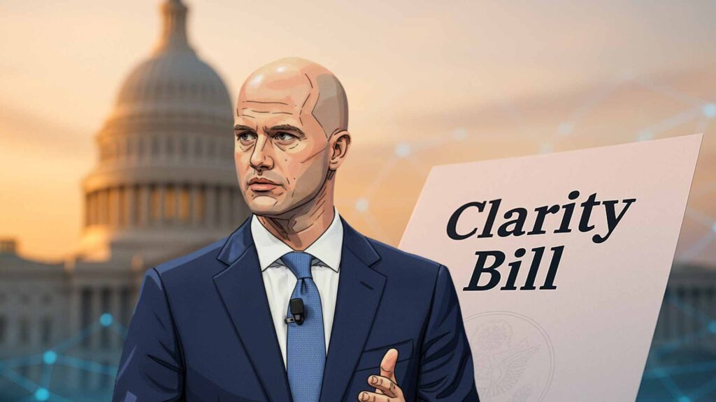 Crypto Market Eyes Clarity as Armstrong Meets Senators in DC