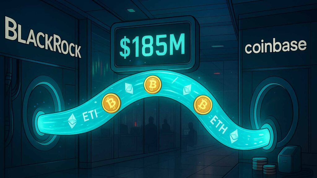BlackRock schickt $185M in Krypto an Coinbase: Was steckt dahinter?