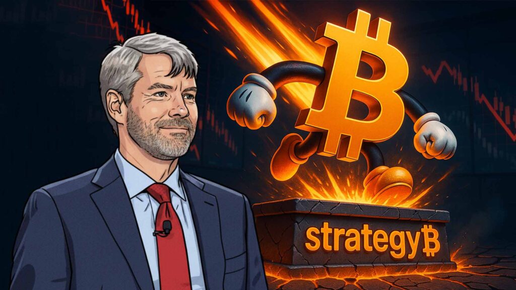 MSTR Stock Bounces After Michael Saylor Says 80-90% BTC Drawdown Is Bearable
