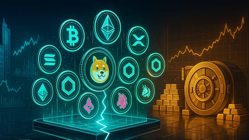 Crypto Market Sees Major Decoupling From US Equities and Gold After Losing $1.1 Trillion
