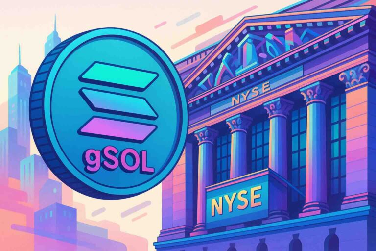 gSOL debuta en el NYSE Arca: un paso histórico para Solana