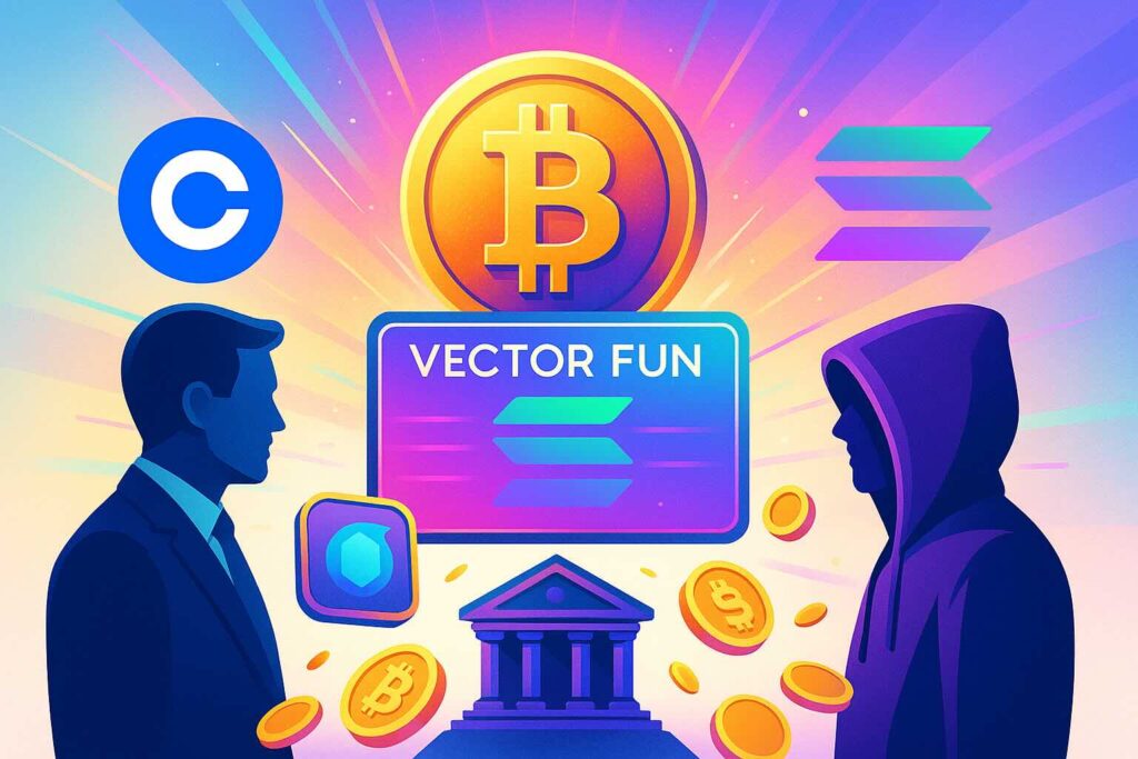 Coinbase sur Solana avec Vector Fun : l’impact pour les traders ?