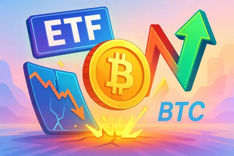 ETF BTC vaciados: ¿dump a la vista o simple sacudida?