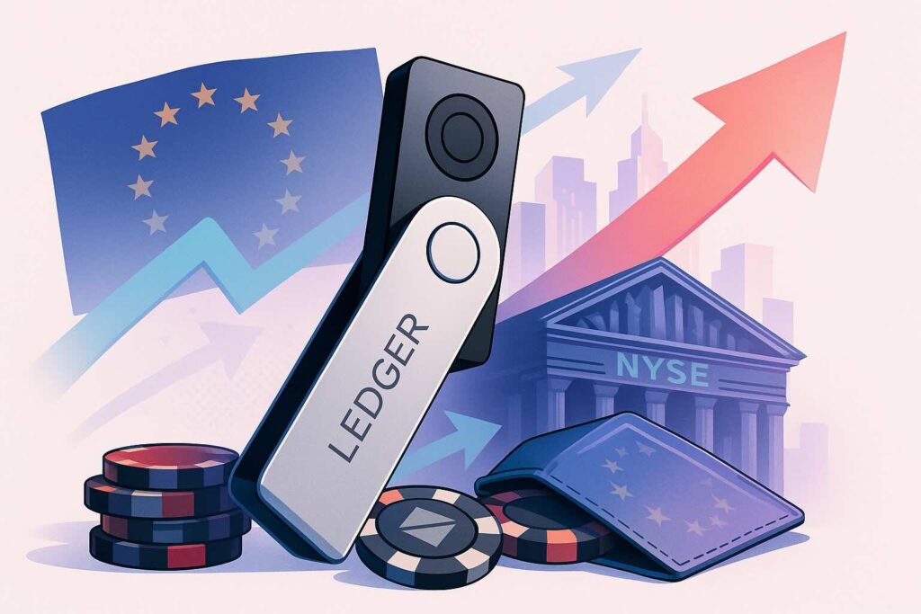 Ledger : entrée en Bourse prévue à New York, le PDG juge l’Europe trop pauvre en capitaux