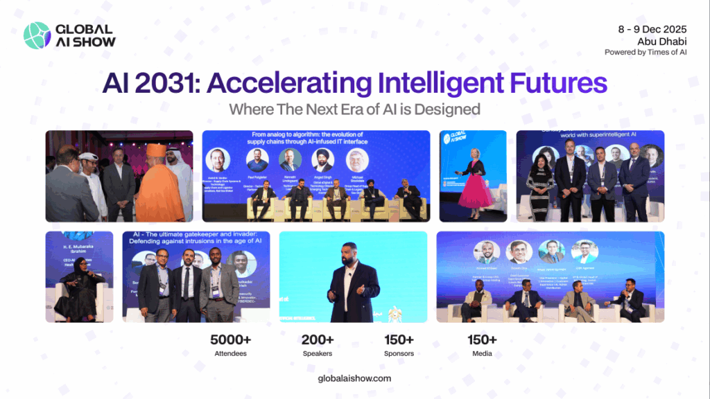 VAP Group in association with Abu Dhabi Convention & Exhibition Bureau is set to host all AI futurists at The Global AI Show at Abu Dhabi, on 8-9th December 2025