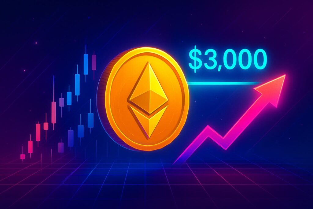 Ethereum : résistance sous 3 000 $ maintenue par les acheteurs