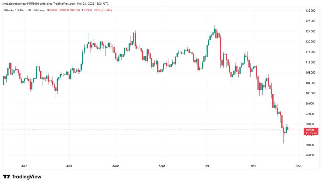 Graphique Bitcoin