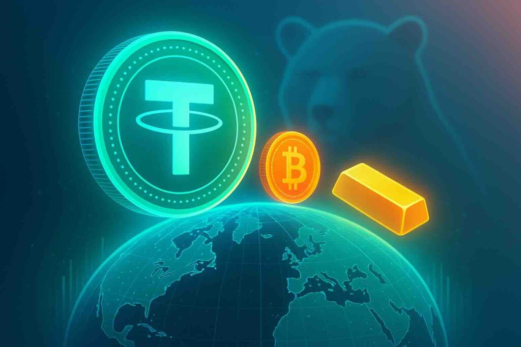 Nouveau FUD sur Tether : sa diversification dans l’or et le Bitcoin peut-elle vraiment le rendre insolvable ?