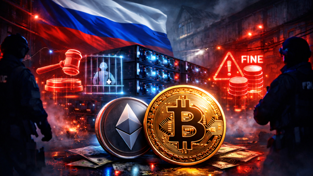 Russia Proposes Jail Terms, Heavy Fines for Illegal Crypto Mining
