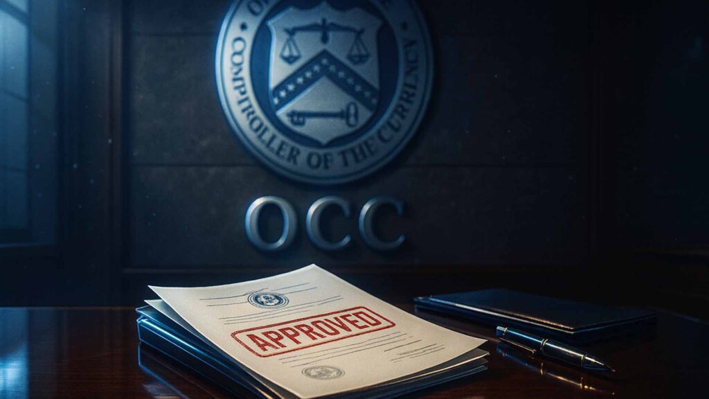 OCC Approves National Trust Charters for Five Major Crypto Firms