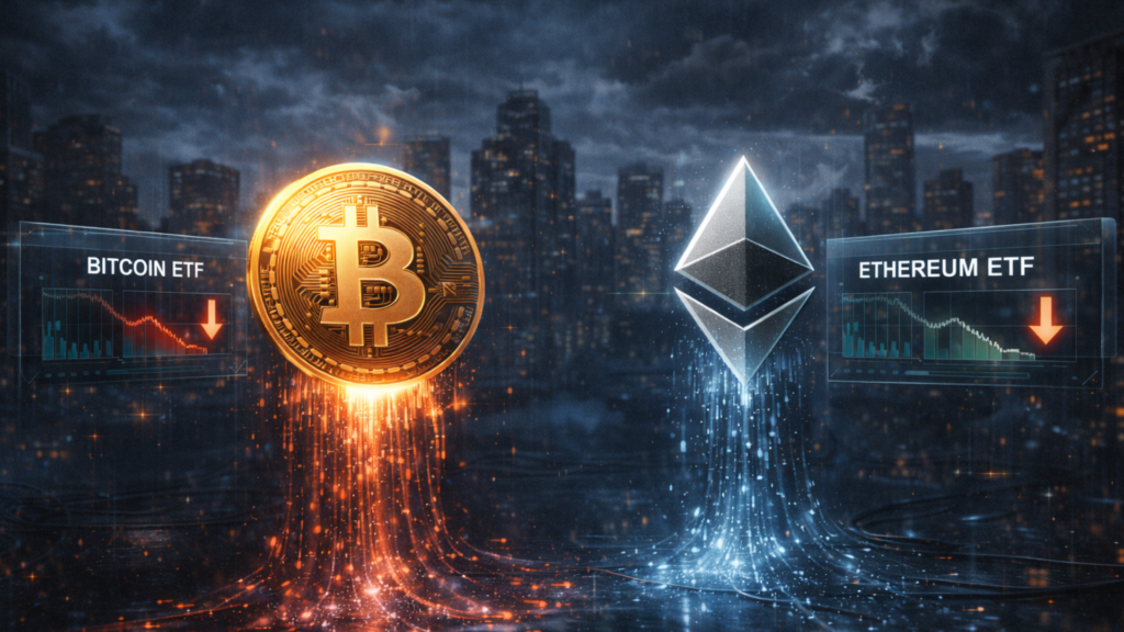 Bitcoin ETFs Shed $277M as Ethereum Outflows Extend to Four Days