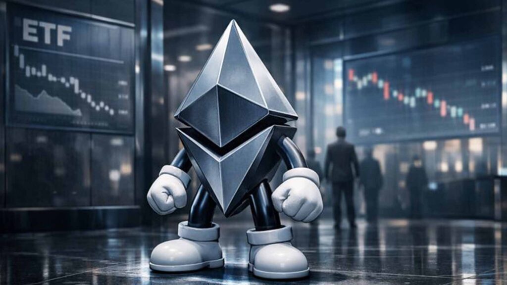 Ethereum price stalled near $3,000 as ETF outflows deepened selling pressure