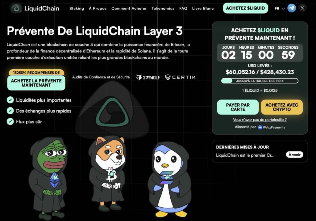 Acheter LiquidChain