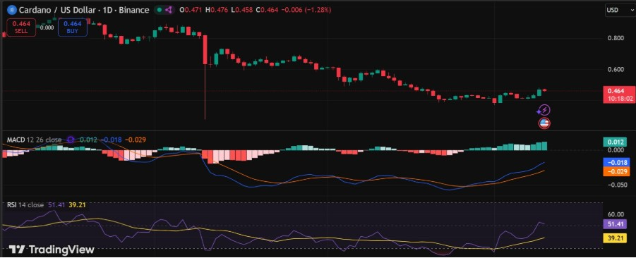 ADAUSD 1-Day Chart | Source: TradingView