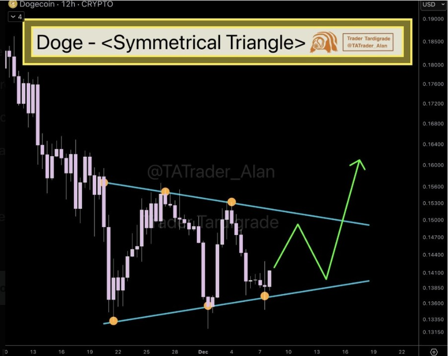 DOGEUSD 12-Hour Chart | Source: X