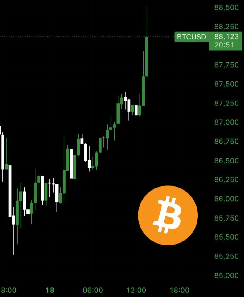 Gráfico de la acción del precio del Bitcoin | Fuente: Géminis