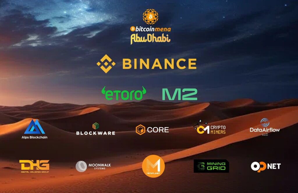 Bitcoin MENA Gains Support from Binance, eToro, M2, OP_NET and More Industry Leaders for December Event