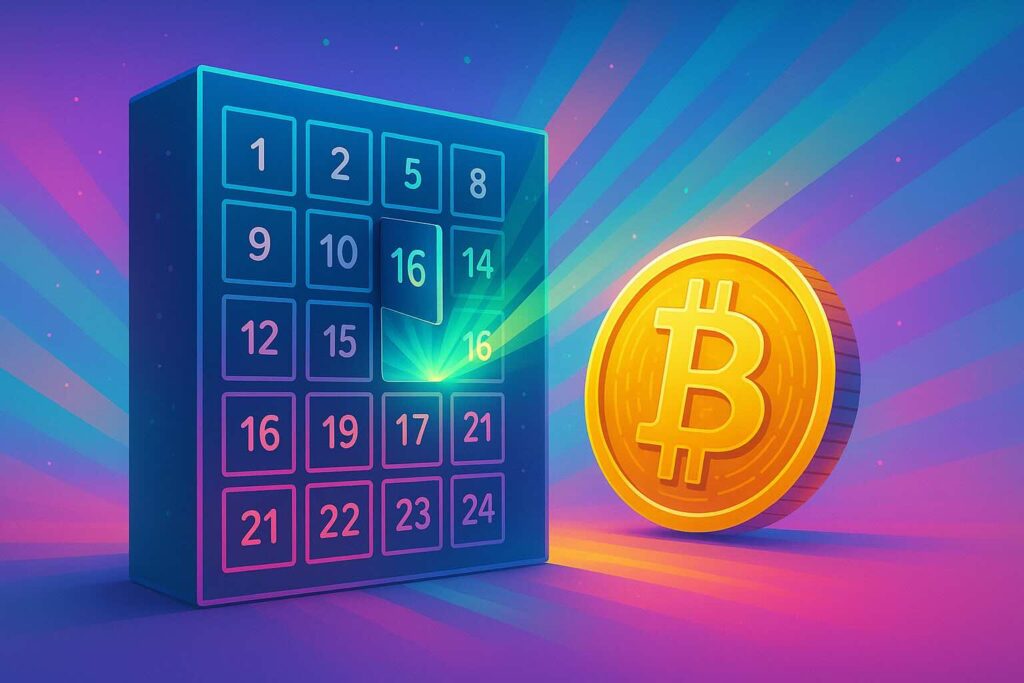 Bitpanda : 200 000 € à gagner avec son calendrier 2025