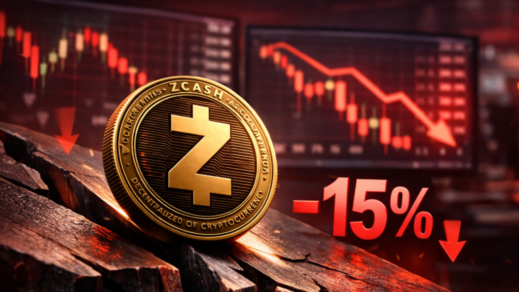Zcash Crypto Slides Over 15% as Developers Split and Board Rift Deepens